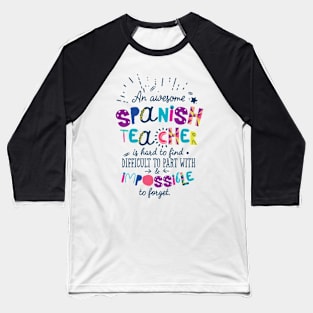 An Awesome Spanish Teacher Gift Idea - Impossible to forget Baseball T-Shirt